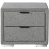 Lova LEVANTER, night stand, pilkas