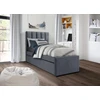 Lova RUSSO 90 cm bed pilkas