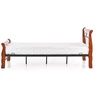 Lova VERONICA bed 90 cm color: ant. cherry/juodas