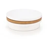 MICHELLE c. table, color: baltas / golden oak