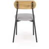 NANDO table + 2 chairs color: natural / juodas