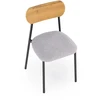 NANDO table + 2 chairs color: natural / juodas