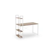 NARVIK B1 desk baltas / sonoma oak