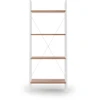 NARVIK REG2 shelving baltas / sonoma oak