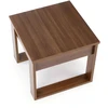 NEA SQUARE coffee table, dark walnut