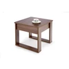 NEA SQUARE coffee table, dark walnut