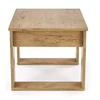 NEA SQUARE coffee table, wotan oak