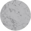 PAOLA 2 set of two coffee tables, marble / sidabrinis