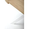 PERONI extension table, auksinis oak / baltas