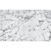PERONI extension table, baltas marble / juodas