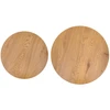 PILAR set of 2 c.tables natural oak / cashmere