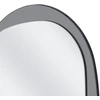PLAZA wall mirror, sidabrinis