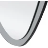 PLAZA wall mirror, sidabrinis