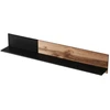RANDOM P-1 hanging shelf, color: wotan oak/juodas