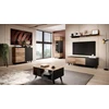 RANDOM P-1 hanging shelf, color: wotan oak/juodas