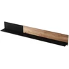 RANDOM P-2 hanging shelf, color: wotan oak/juodas
