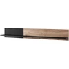 RANDOM P-2 hanging shelf, color: wotan oak/juodas