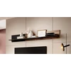 RANDOM P-2 hanging shelf, color: wotan oak/juodas