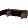 RANDOM RTV-1 TV-stand, color: wotan oak/juodas