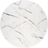 RAYMOND 2 table, baltas marble / auksinis