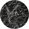 RAYMOND 2 table, juodas marble / auksinis