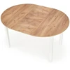 RINGO table, craft oak / baltas