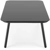 ROCCA garden set (sofa + 2 chairs + coffee table), dark pilkas / light pilkas