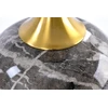 ROSA coffee table, baltas marble / pilkas marble / auksinis