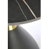 SCALITA coffee table, juodas marble / juodas / auksinis
