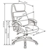 SIDNEY chair color: juodas