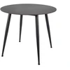 Signal Meble Valgomojo stalas SIGNAL Rion 90x90x76 cm, juoda