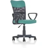 TIMMY o.chair, color: turquoise / juodas