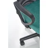 TIMMY o.chair, color: turquoise / juodas