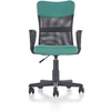 TIMMY o.chair, color: turquoise / juodas