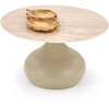 TIMOR 2 c.table travertine / cashmere