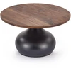 TIMOR c.table walnut / juodas