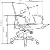 TONY chair color: juodas