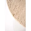 TRAVERSO S c. table, color travertine / baltas