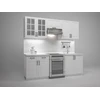 TV staliukas MICHELLA 220 baltas
