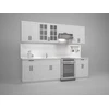 TV staliukas MICHELLA 260 baltas