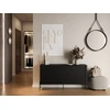 TV staliukas Cama Meble Cama VERA chest of drawers 150x40x80 juodas matt