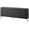 Cama Meble Cama VERA komoda 190x40x80 juodas matinis