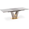 VALENTINO table light pilkas/auksinis