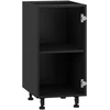 VENTO D-40/82 carcass, lower cabinet juodas