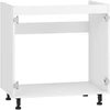 VENTO DK-80/82 carcass, sink cabinet baltas