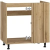 VENTO DKN-100/82 carcass, corner sink cabinet craft oak