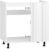 VENTO DKN-100/82 carcass, corner sink cabinet baltas
