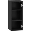 VENTO G-30/82 carcass, upper cabinet juodas