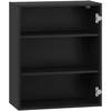 VENTO G-60/82 carcass, upper cabinet juodas