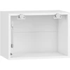 VENTO GO-50/36 carcass, upper hood cabinet baltas